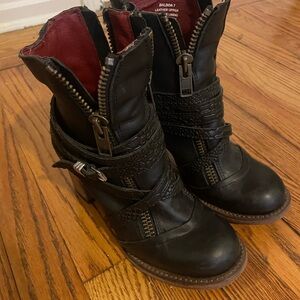 Freebird Balboa Black Leather Women's Boots